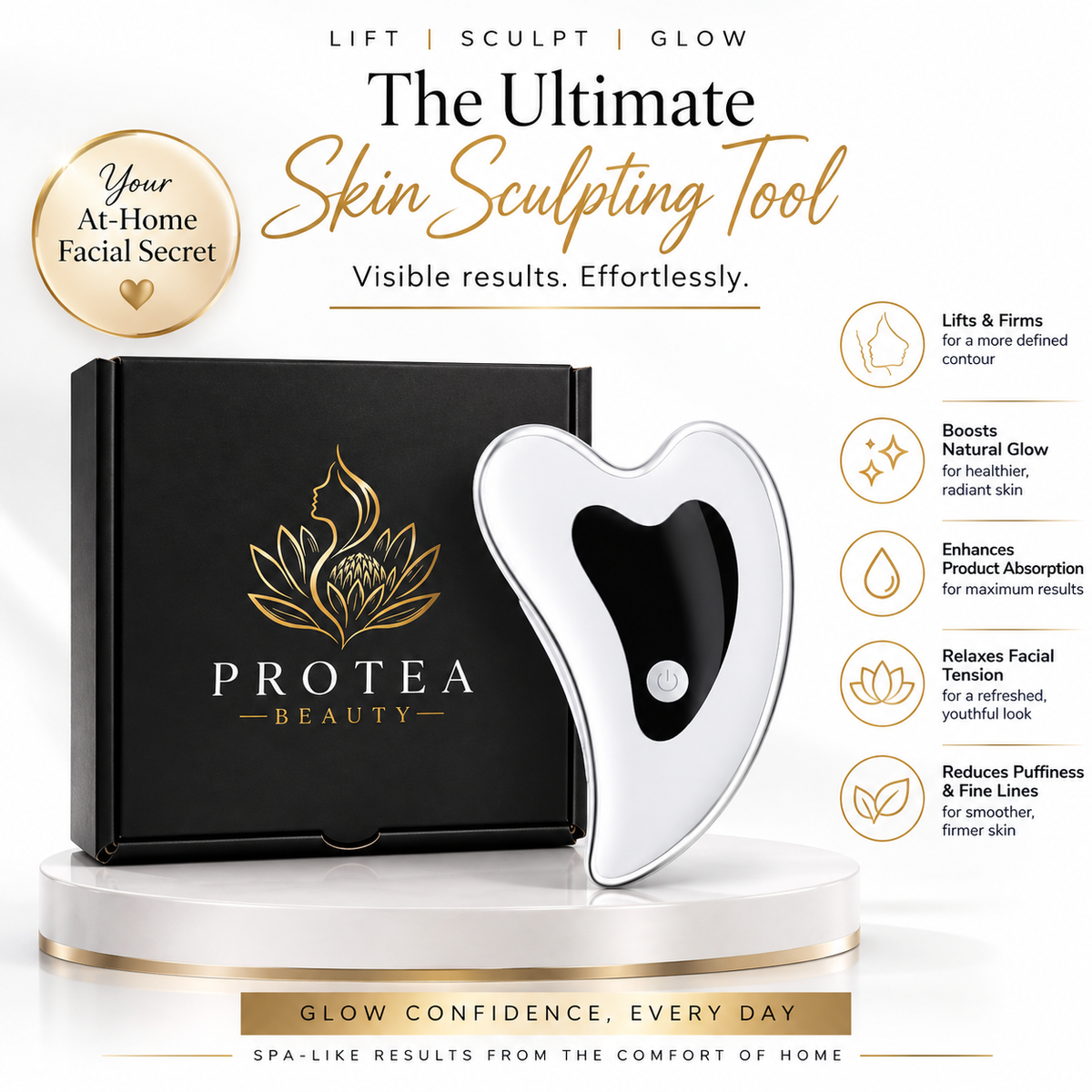 Protea Beauty™ Gua Sha Wand